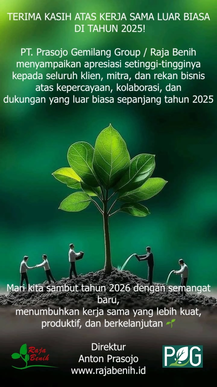 Ucapan Terima Kasih atas Kerja Sama Luar Biasa di Tahun 2025